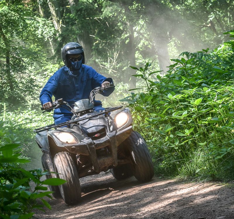 Family Quad Trekking