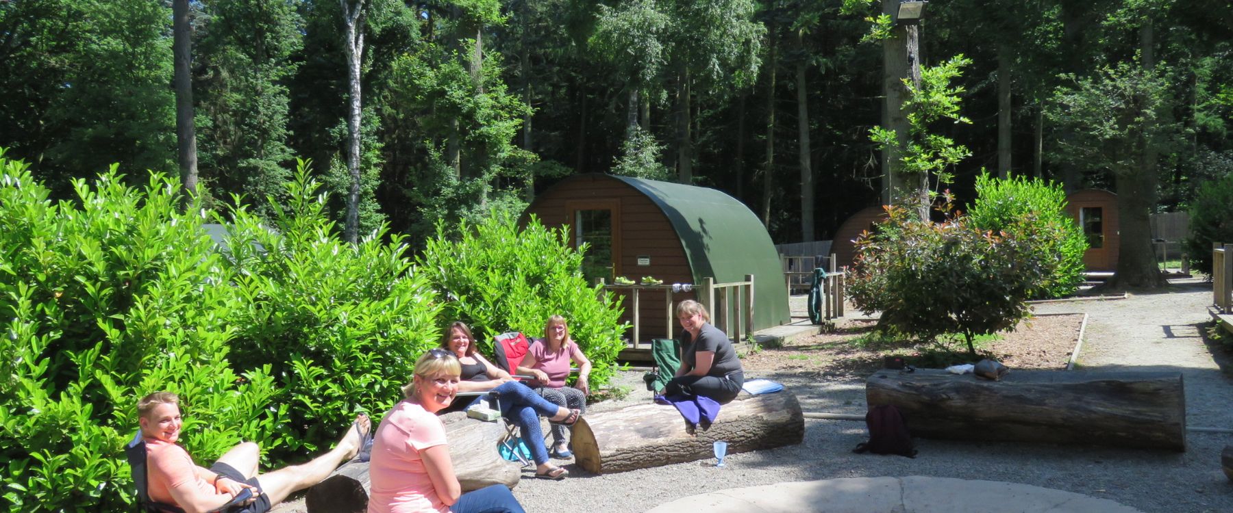 Exclusive use Glamping with fit pit